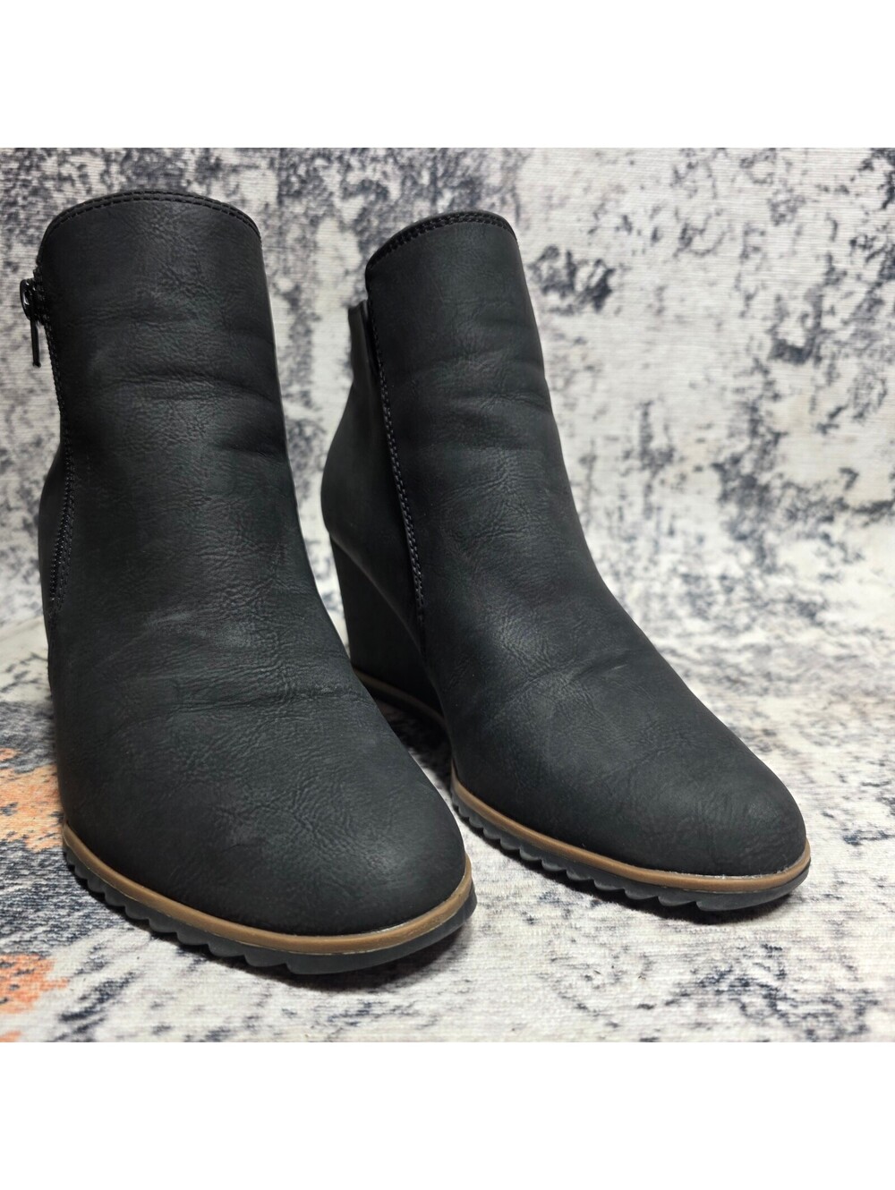 Wmn's 7.5M Naturalizer SOUL Haley Wedge Bootie